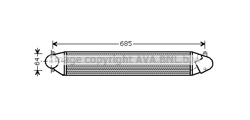 AVA QUALITY COOLING Starpdzesētājs VW4248